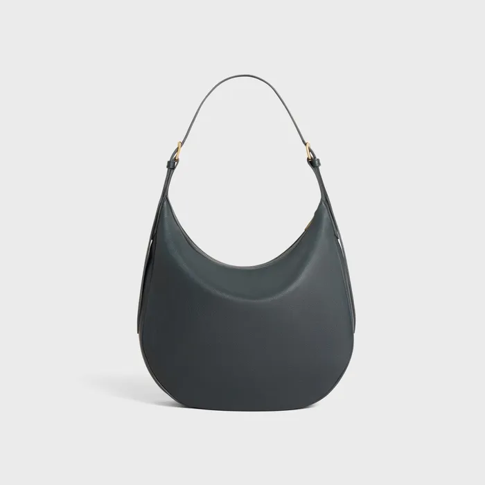 Heloise Bag In Supple Calfskin Slate Grey Women CELINE CUIR TRIOMPHE Heloise Bag In Supple Calfskin Slate Grey Women CELINE CUIR TRIOMPHE