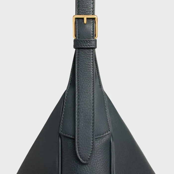 Heloise Bag In Supple Calfskin Slate Grey Women CELINE CUIR TRIOMPHE Heloise Bag In Supple Calfskin Slate Grey Women CELINE CUIR TRIOMPHE