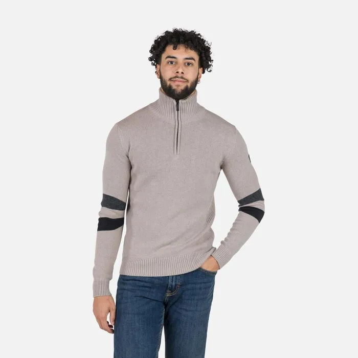 Herren Sweatshirts Und Pullover Rossignol Herrenstrickpullover Mit Halblangem Reiverschluss Signature Dune Herren Sweatshirts Und Pullover Rossignol Herrenstrickpullover Mit Halblangem Reiverschluss Signature Dune