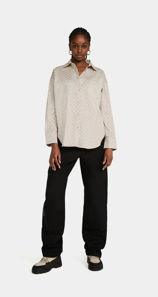 Hushed Violet Reportia Shirt Women Daily Paper Shirts