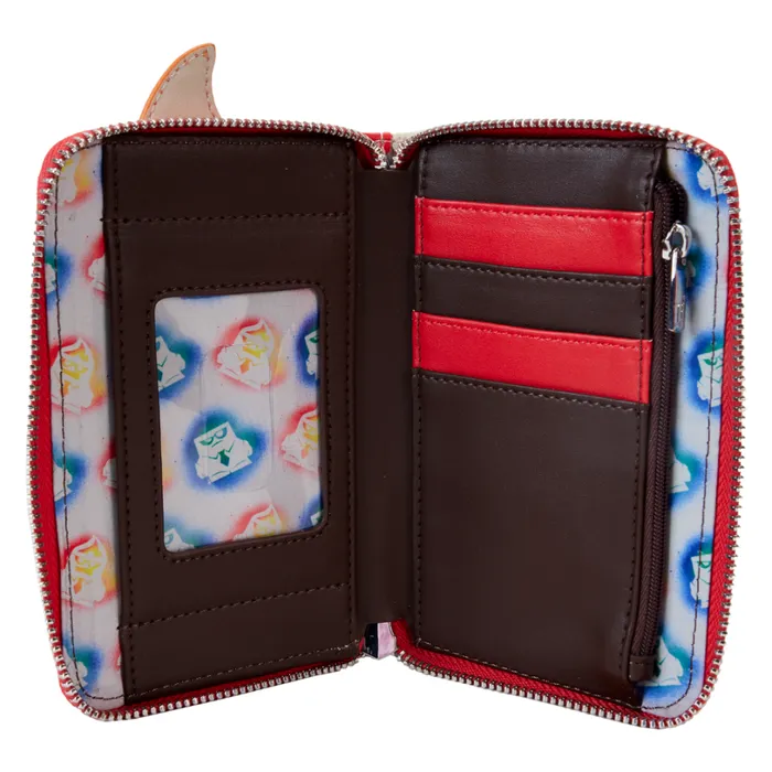Inside Out Exclusive Anger Cosplay Glow Zip Around Wallet Unisex Loungefly Bags and Wallets Inside Out Exclusive Anger Cosplay Glow Zip Around Wallet Unisex Loungefly Bags and Wallets