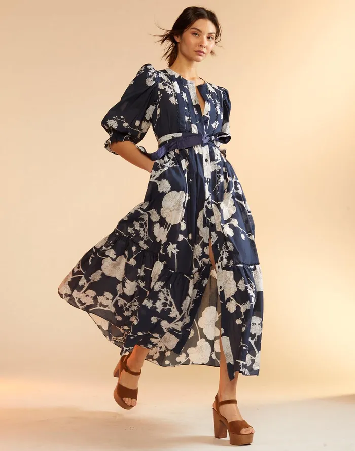 Izra Dress 8211 Nvywht Women Cynthia Rowley Dresses