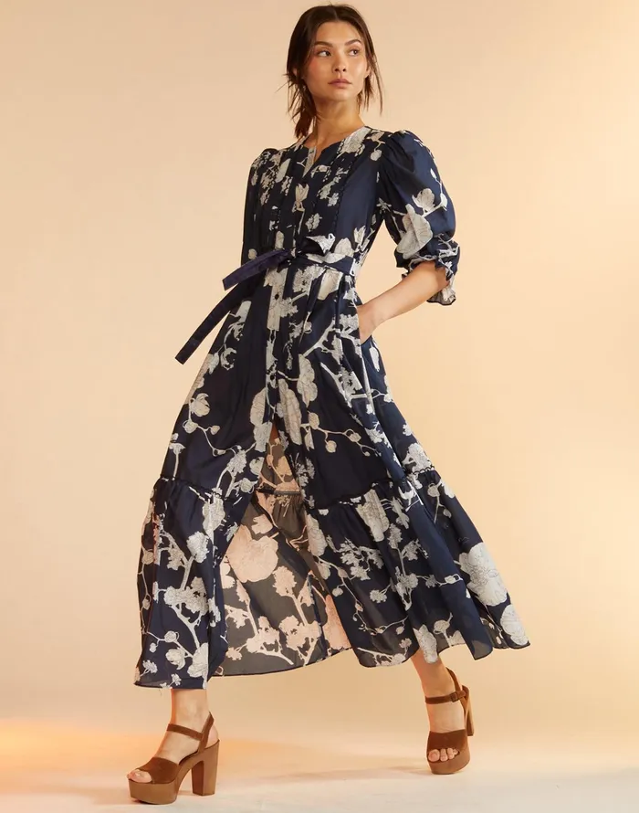 Izra Dress 8211 Nvywht Women Cynthia Rowley Dresses