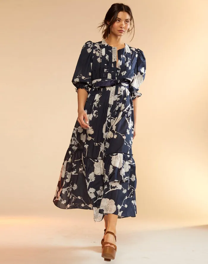 Izra Dress 8211 Nvywht Women Cynthia Rowley Dresses