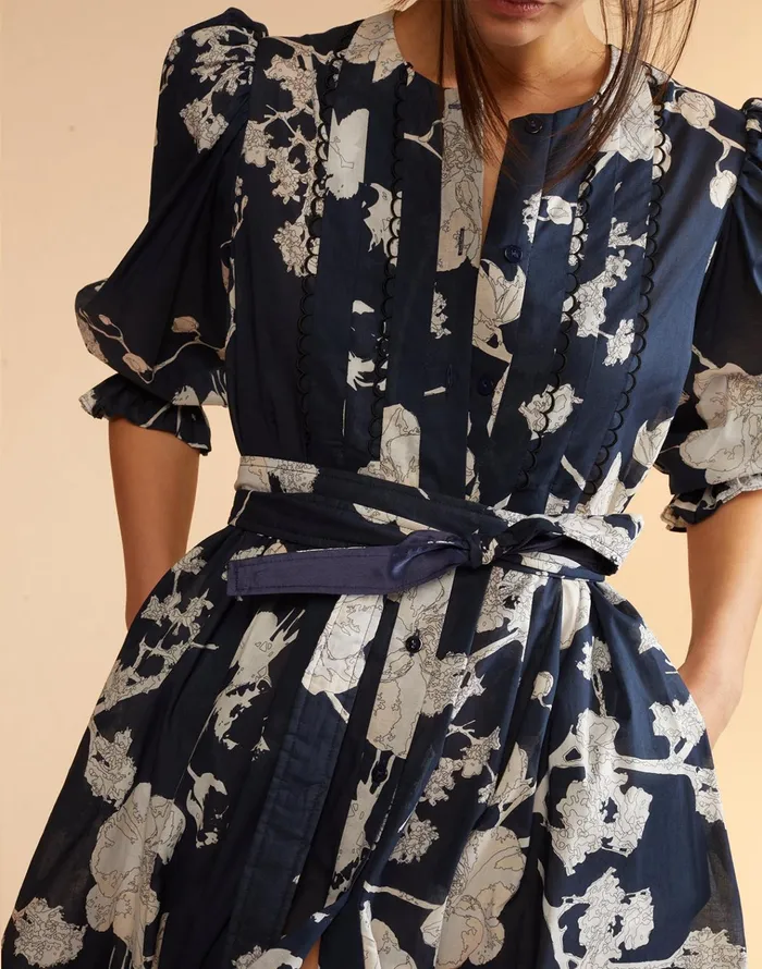 Izra Dress 8211 Nvywht Women Cynthia Rowley Dresses