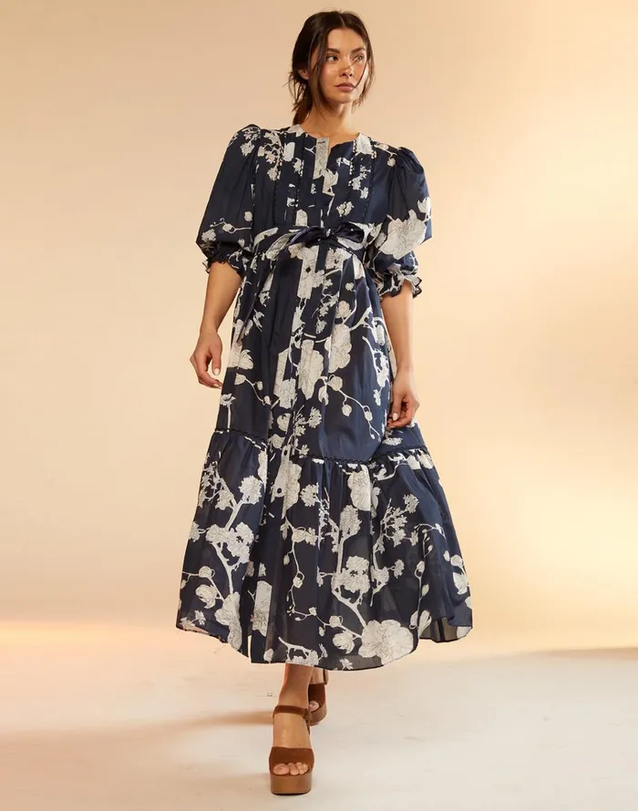 Izra Dress 8211 Nvywht Women Cynthia Rowley Dresses