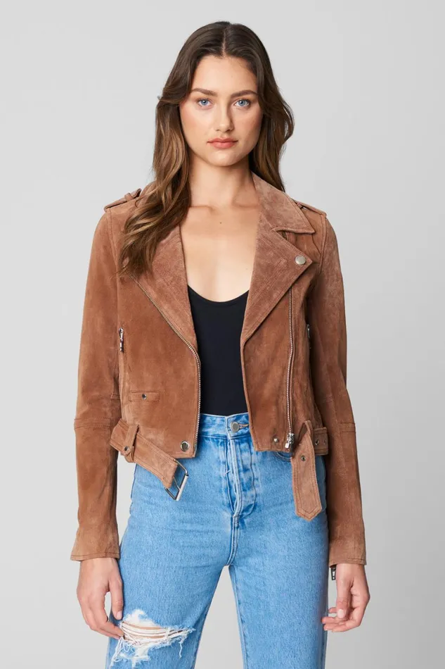 Jackets Women Blank Nyc Coffee Bean Moto Jacket Jackets Women Blank Nyc Coffee Bean Moto Jacket