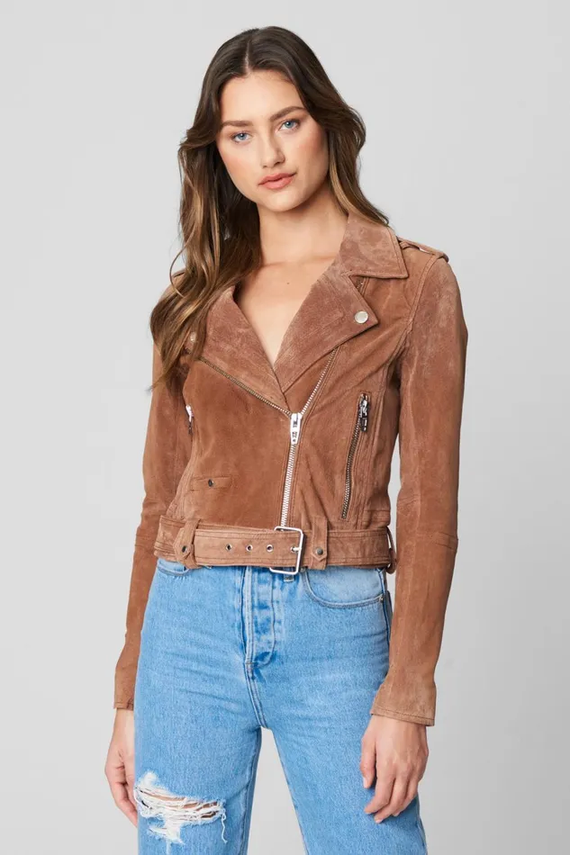 Jackets Women Blank Nyc Coffee Bean Moto Jacket Jackets Women Blank Nyc Coffee Bean Moto Jacket