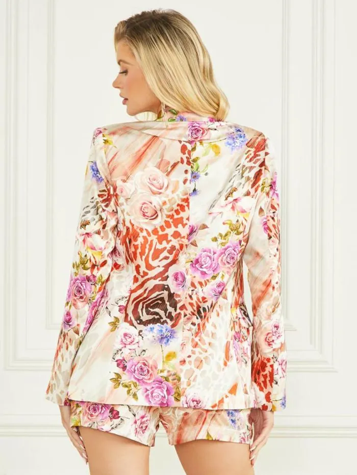 Jackets Women Marciano Hope Blazer Rose Shadow Print