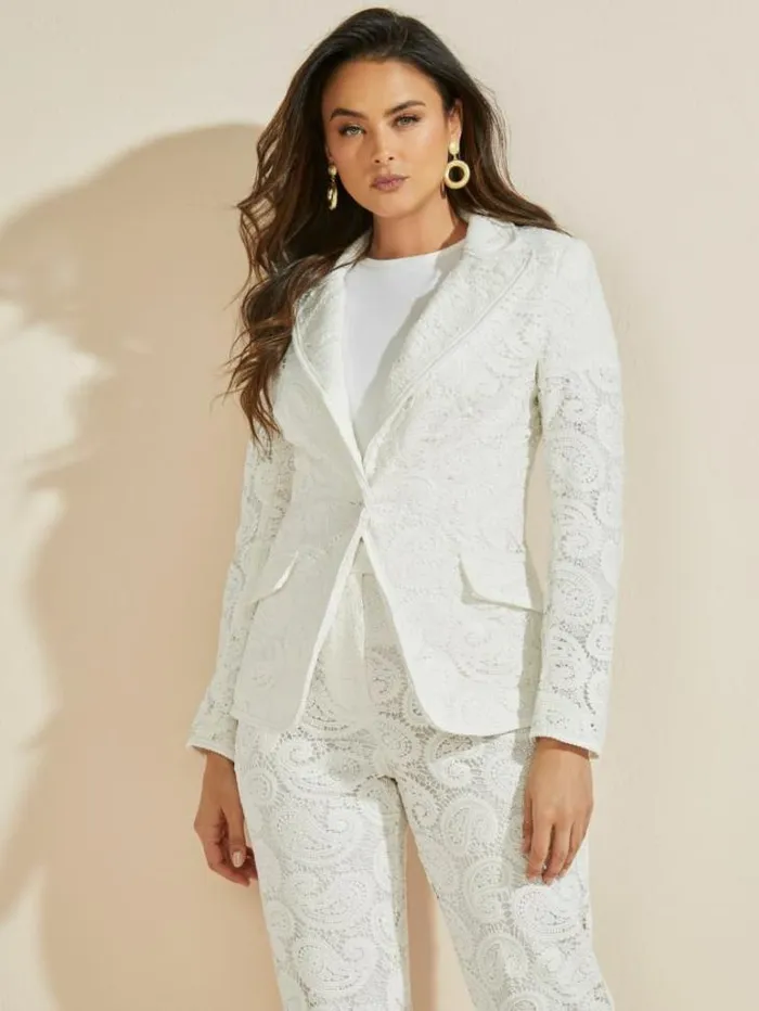 Jackets Women Marciano Janelle Blazer Pale Pearl