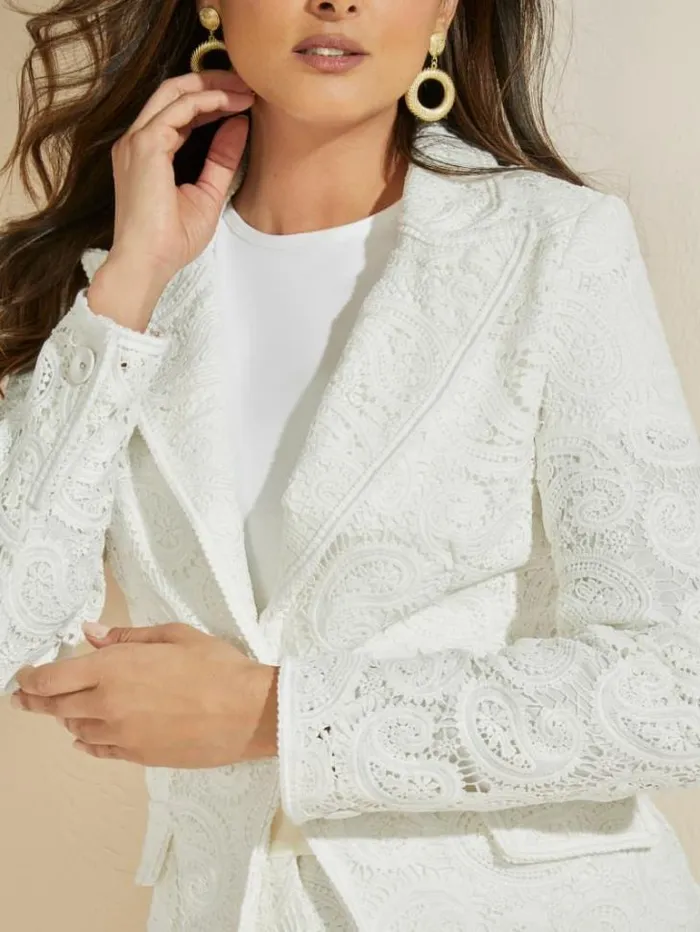 Jackets Women Marciano Janelle Blazer Pale Pearl
