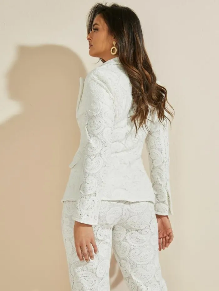 Jackets Women Marciano Janelle Blazer Pale Pearl