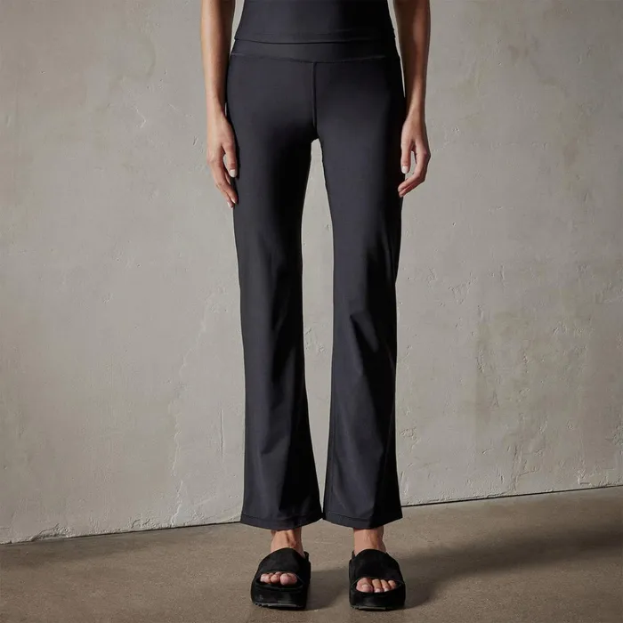 James Perse Sweat TopsBottoms High Rise Yoga Pant Black 8211 Women