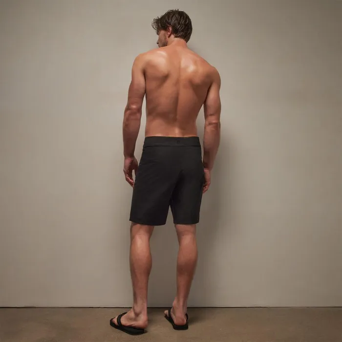 James Perse Swimwear Scuba Zip Boardshort Black 8211 Men