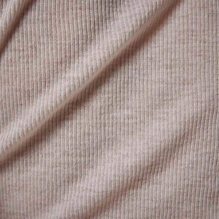 James Perse TShirts Cotton Cashmere Blend Ribbed Long Sleeve Crew Ivory 8211 Women