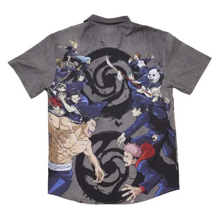 Jujutsu Kaisen Sorcerer Battle Camp Shirt Unisex Loungefly Apparel Jujutsu Kaisen Sorcerer Battle Camp Shirt Unisex Loungefly Apparel