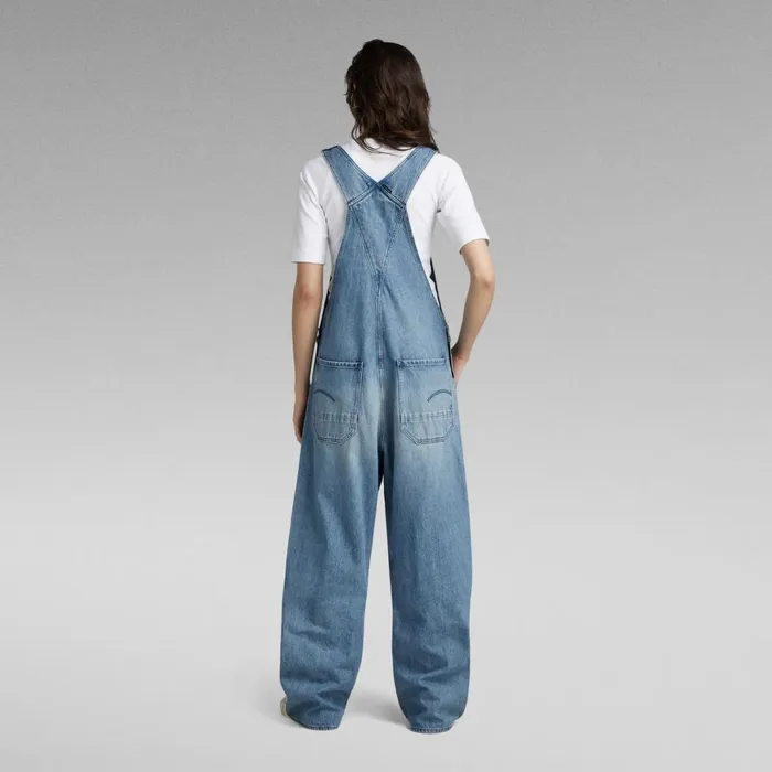 Jumpsuits Women GStar RAW Unisex Bib Overall Sun Faded Air Force Blue