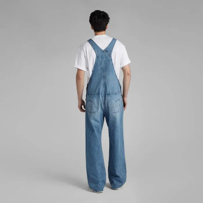 Jumpsuits Women GStar RAW Unisex Bib Overall Sun Faded Air Force Blue