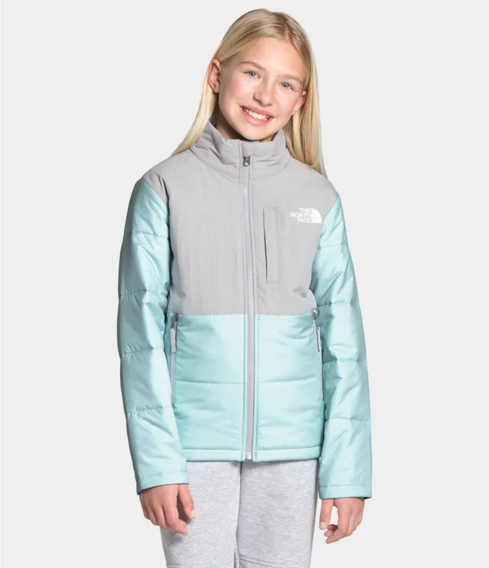 Kids Balanced Rock Insulated Jacket Starlight Blue The North Face Jackets and Vests