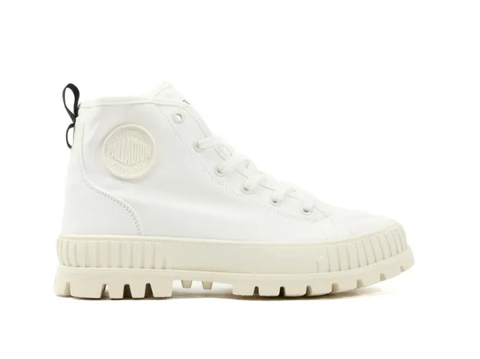 Kids Boots PALLADIUM PALLASHOCK ORGANIC 2 Star White