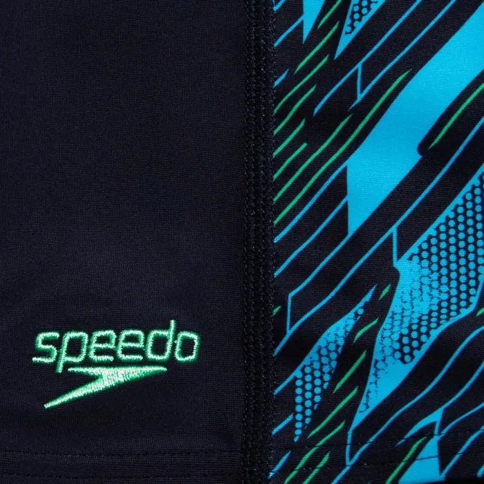 Kids Boy039s Swimwear Speedo Boys HyperBoom Panel Jammer BluePurple