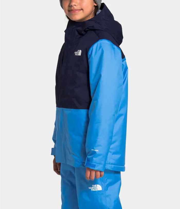 Kids Freestyle Insulated Jacket Clear Lake Blue The North Face Jackets and Vests