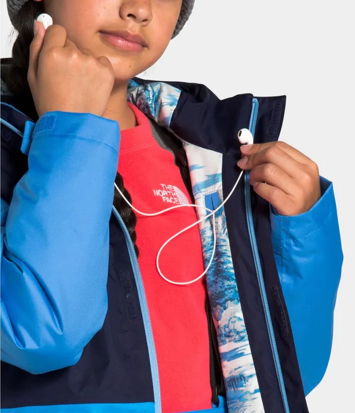 Kids Freestyle Insulated Jacket Clear Lake Blue The North Face Jackets and Vests