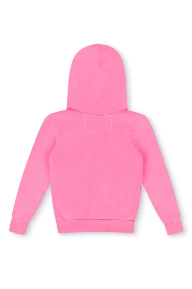 Kids Hoodies Aviator Nation Smiley 2 Pullover Hoodie 8211 Neon Pink