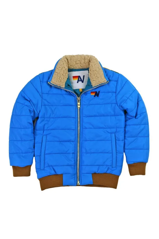 Kids Outerwear Aviator Nation Sunburst Jacket 8211 Dresden Blue