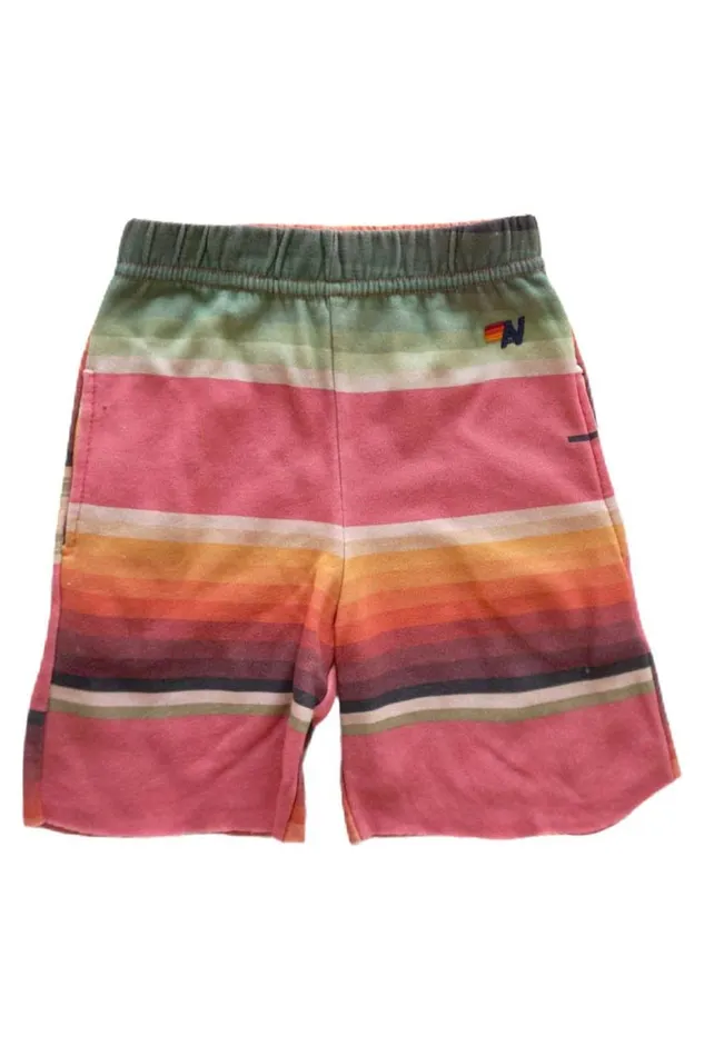 Kids Shorts Aviator Nation Tulum Sweatshorts 8211 Pink