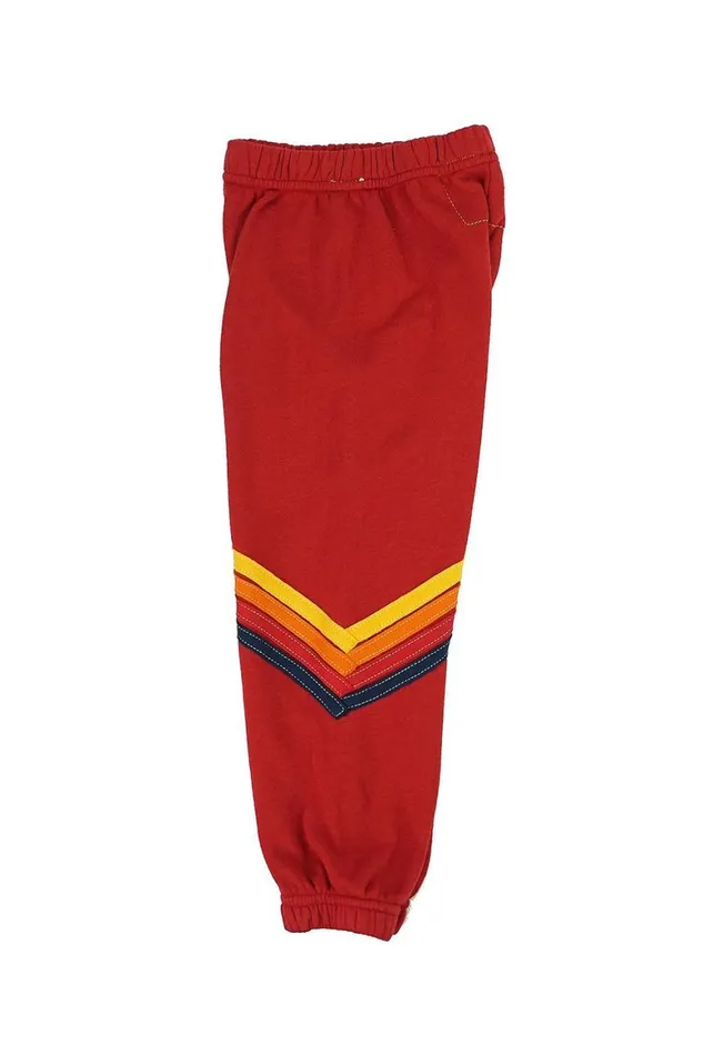 Kids Sweatpants Aviator Nation Chevron Sweatpants 8211 Red