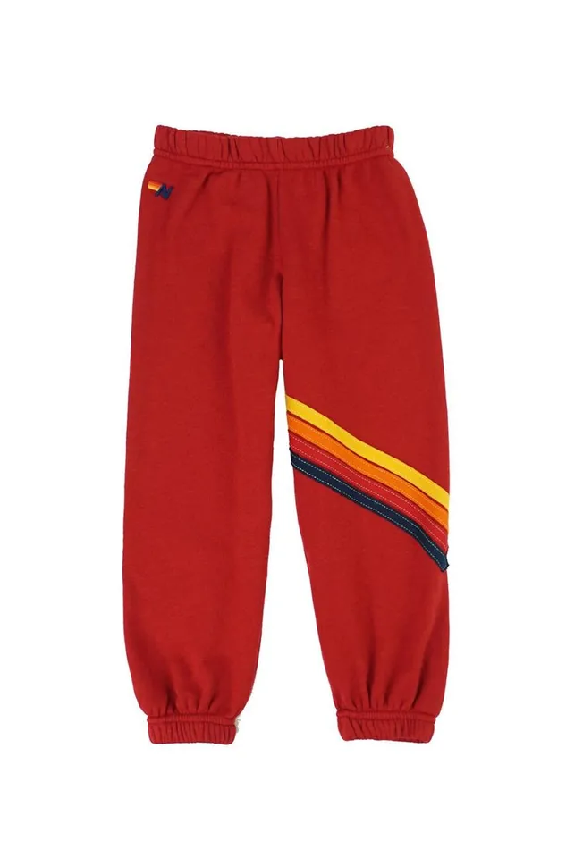 Kids Sweatpants Aviator Nation Chevron Sweatpants 8211 Red