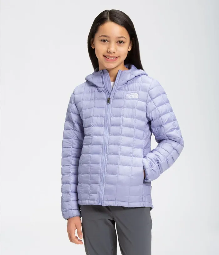 Kids ThermoBall Eco Hoodie Sweet Lavender The North Face Jackets and Vests