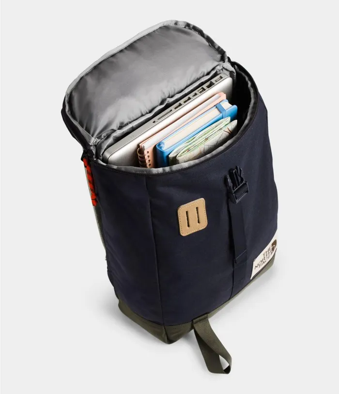 Kids Top Loader Daypack Aviator Navy Light Heathernew Taupe Green The North Face Backpacks