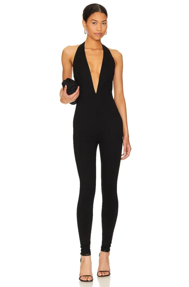 Lennox Jumpsuit Black Women Lovers and Friends Jumpsuits