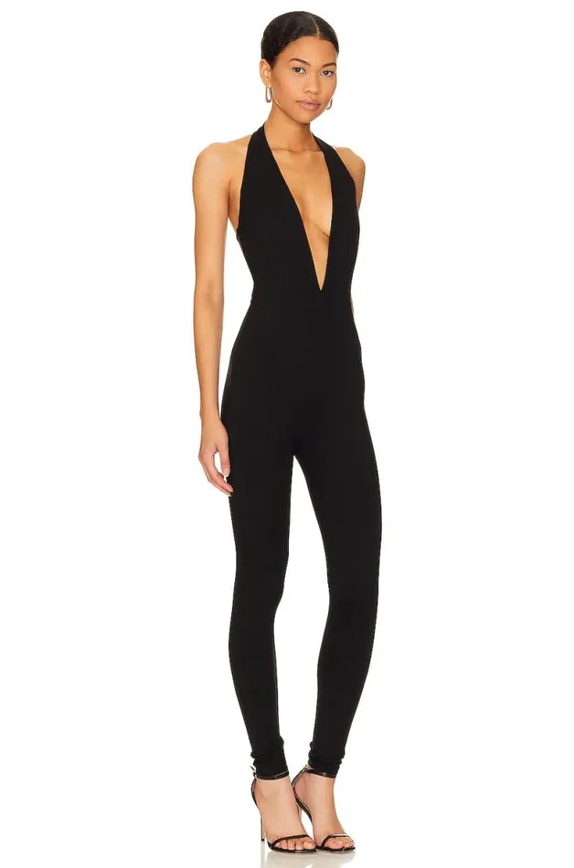 Lennox Jumpsuit Black Women Lovers and Friends Jumpsuits