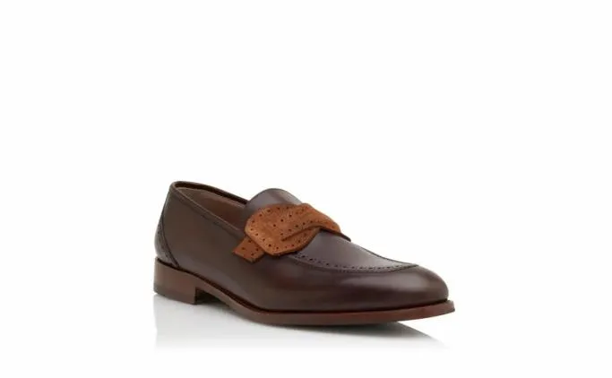 Loafers Men Manolo Blahnik GEORGIOYBrown Calf Leather Loafers Loafers Men Manolo Blahnik GEORGIOYBrown Calf Leather Loafers