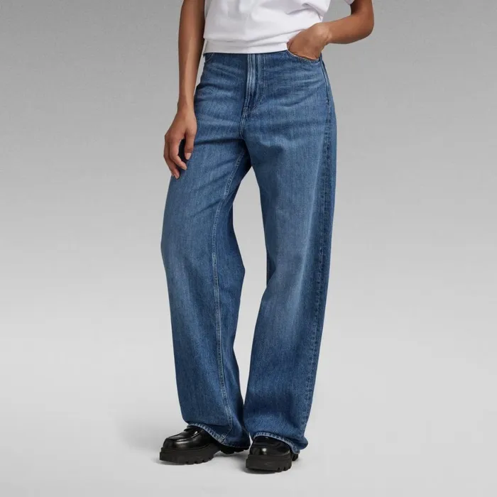 Loose Women GStar RAW Stray Ultra High Loose Jeans Faded Capri