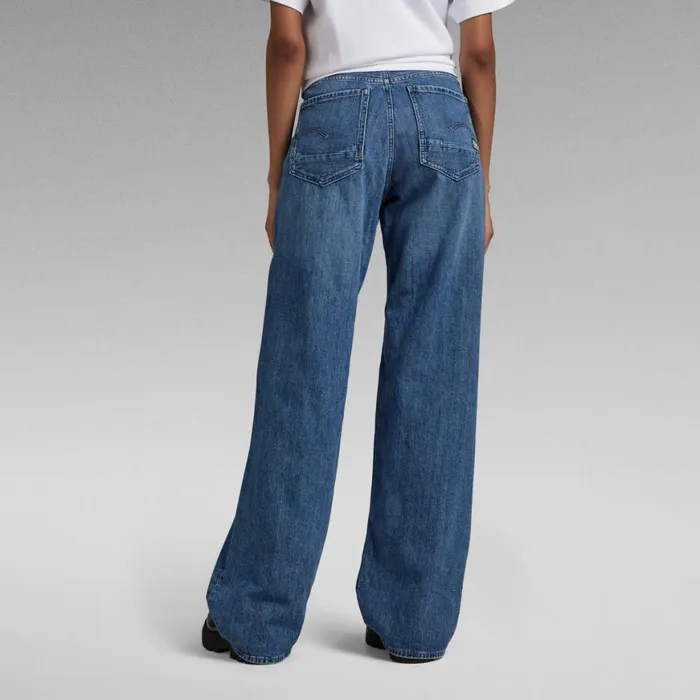 Loose Women GStar RAW Stray Ultra High Loose Jeans Faded Capri