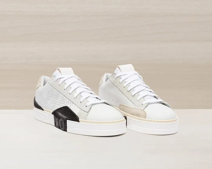 Low Tops Mens P448 Half Pipe WhiteBeige