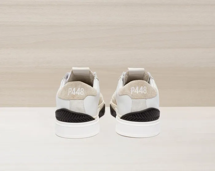 Low Tops Mens P448 Half Pipe WhiteBeige