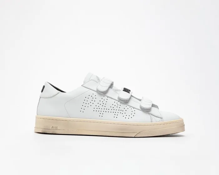 Low Tops Mens P448 Jack Velcro White