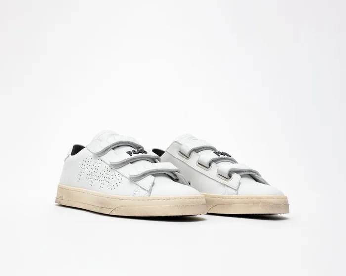 Low Tops Mens P448 Jack Velcro White