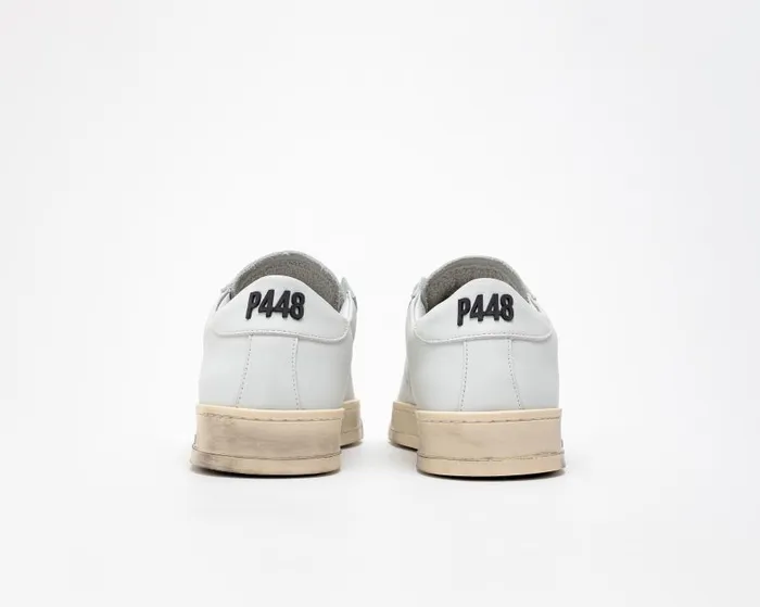 Low Tops Mens P448 Jack Velcro White