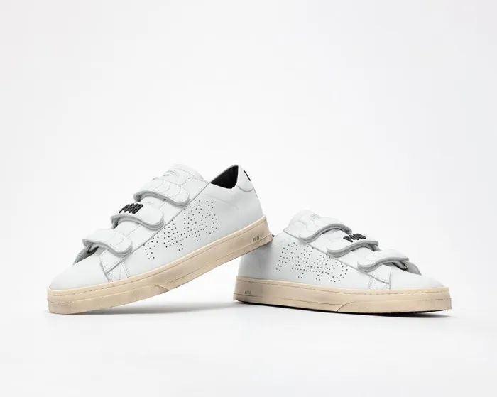 Low Tops Mens P448 Jack Velcro White