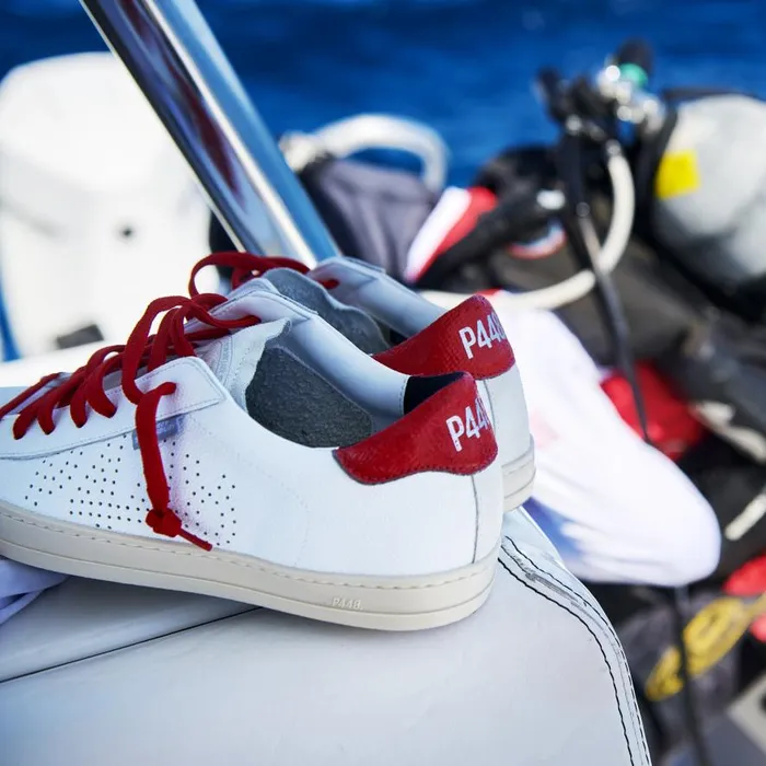 Low Tops Mens P448 John Lionfish WhiteLava