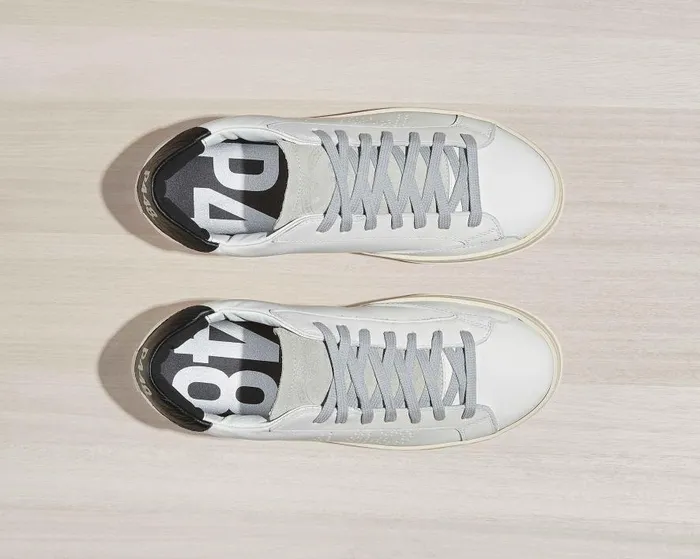Low Tops Mens P448 John WhiteBlack