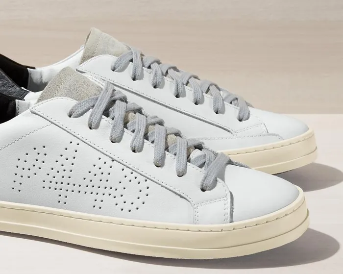 Low Tops Mens P448 John WhiteBlack