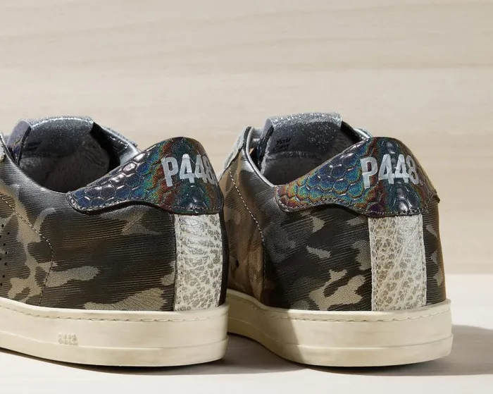 Low Tops Womens P448 John SilverCamo