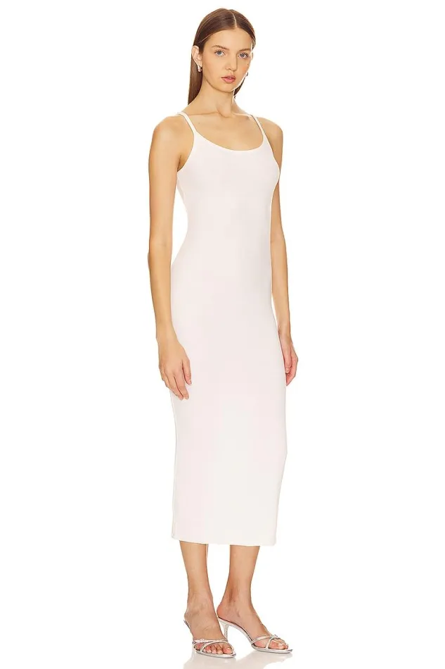 Lucy Midi Dress White Women Lovers and Friends Dresses